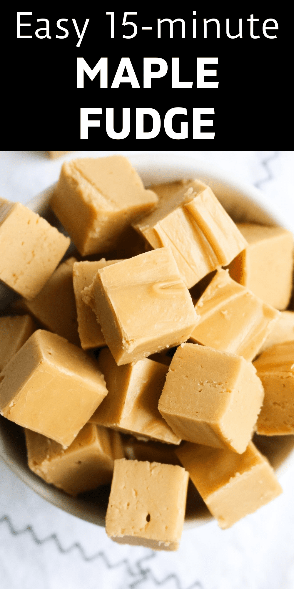 Maple Fudge Recipe with Real Maple Syrup! Chopnotch
