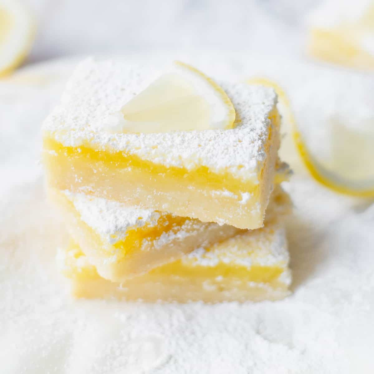 Meyer Lemon Bars Make from Scratch in 15 min Chopnotch