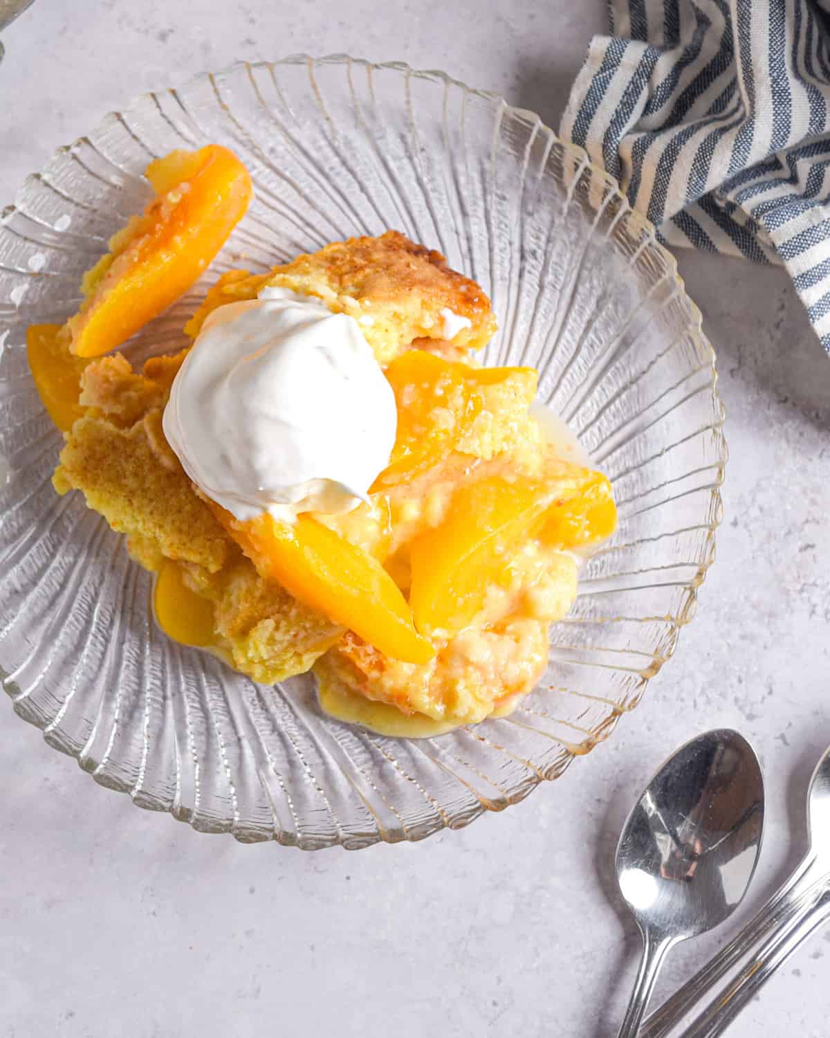 Gorgeous Canned Peach Cobbler With Cake Mix View in HD Gorgeous Canned Peach Cobbler With Cake Mix View in HD