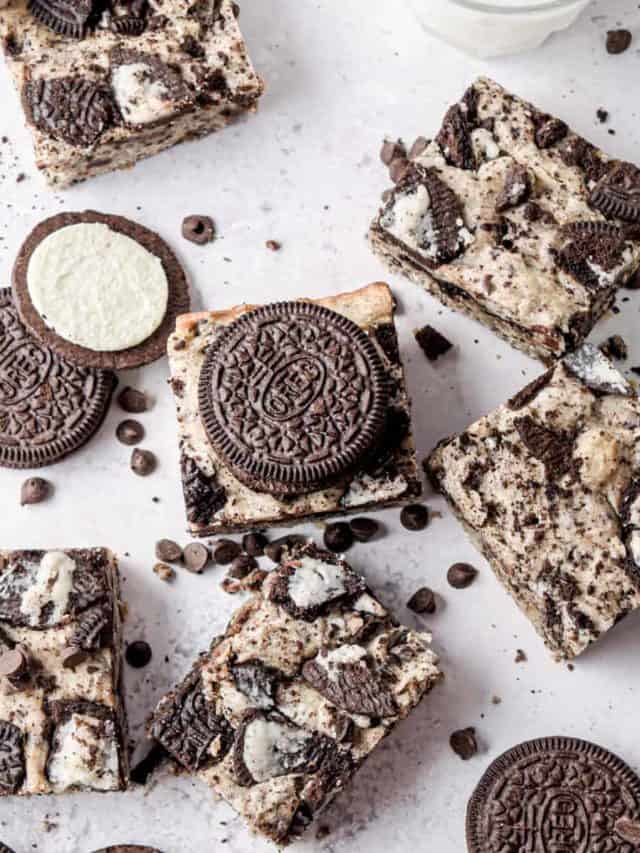 Cookies and Cream Bars Recipe Story