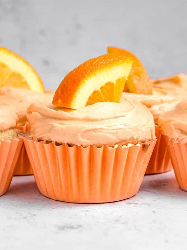 Orange Cupcakes Recipe Story