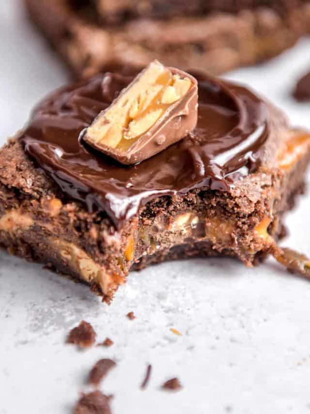 Snickers Brownies Recipe Story